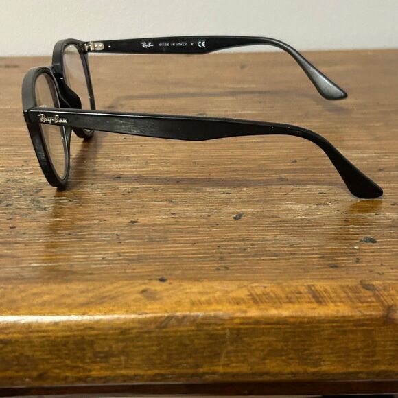 Ray-Ban RB 4359 601/19 Eyeglasses Black Round Frame Only Italy 51-20 145 - Picture 4 of 7